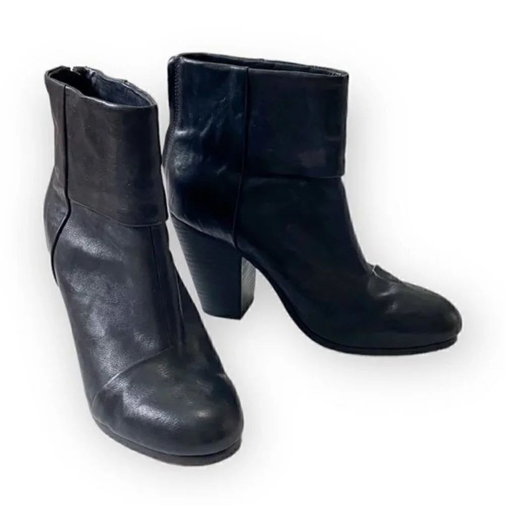 Rag and Bone Boots, Newbury Ankle Boots, Black‎